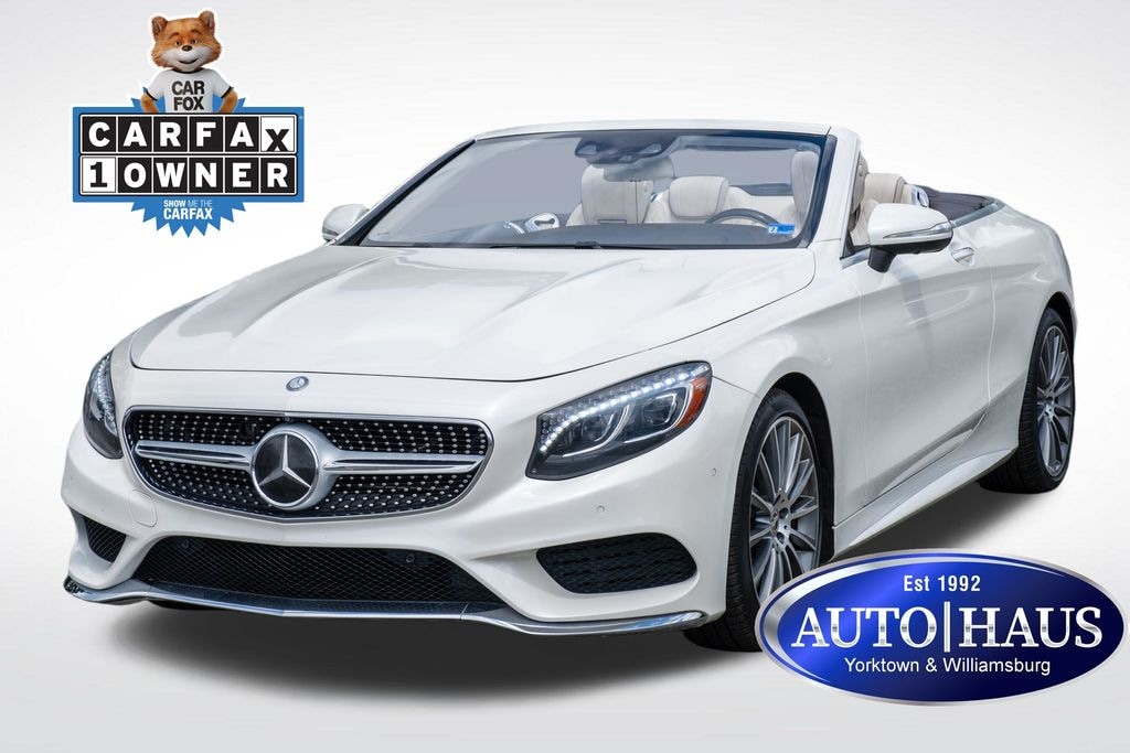 Used 2017 Mercedes-Benz S-Class S 550 Cabriolet