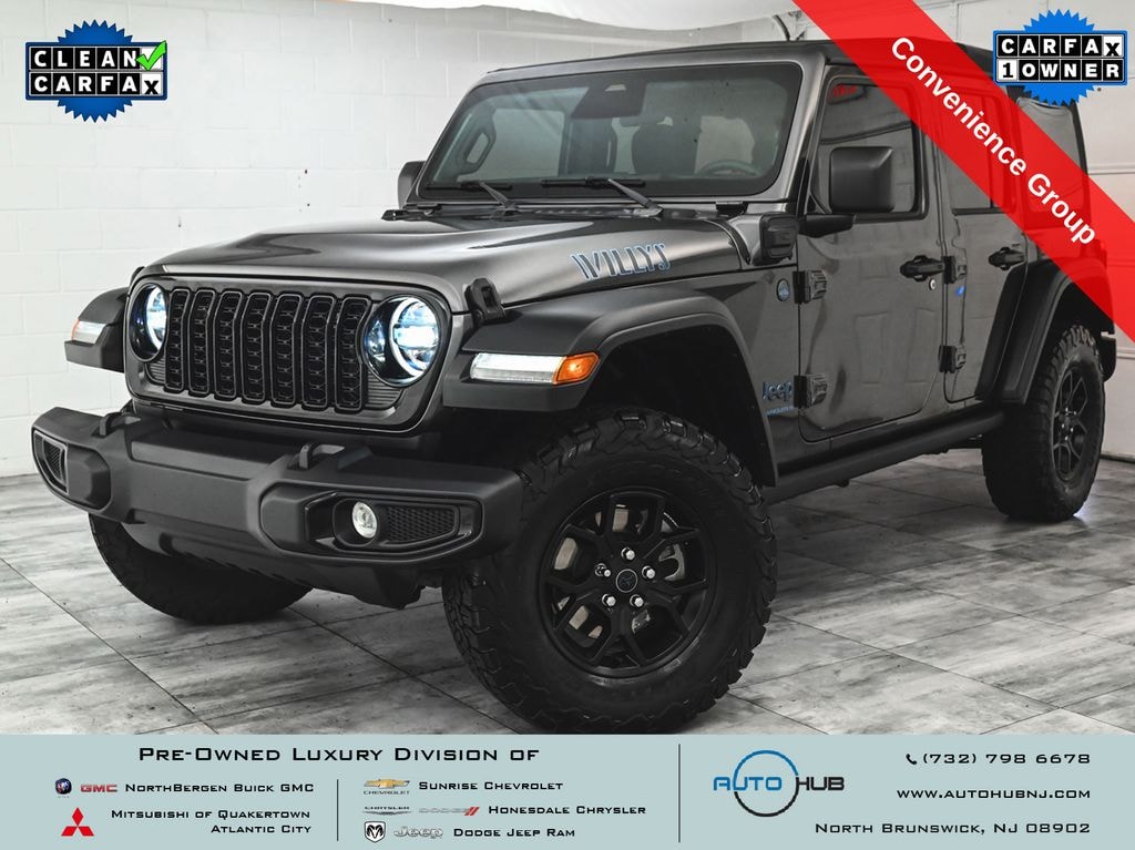 Used 2025 Jeep Wrangler 4xe Sport SUV