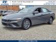 New 2025 Hyundai Elantra Hybrid Blue Sedan