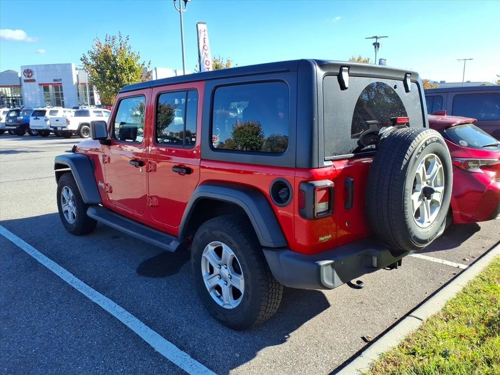 Used 2019 Jeep Wrangler Unlimited Sport 4x4 SUV