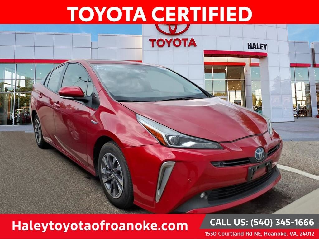 Certified 2022 Toyota Prius XLE Hatchback