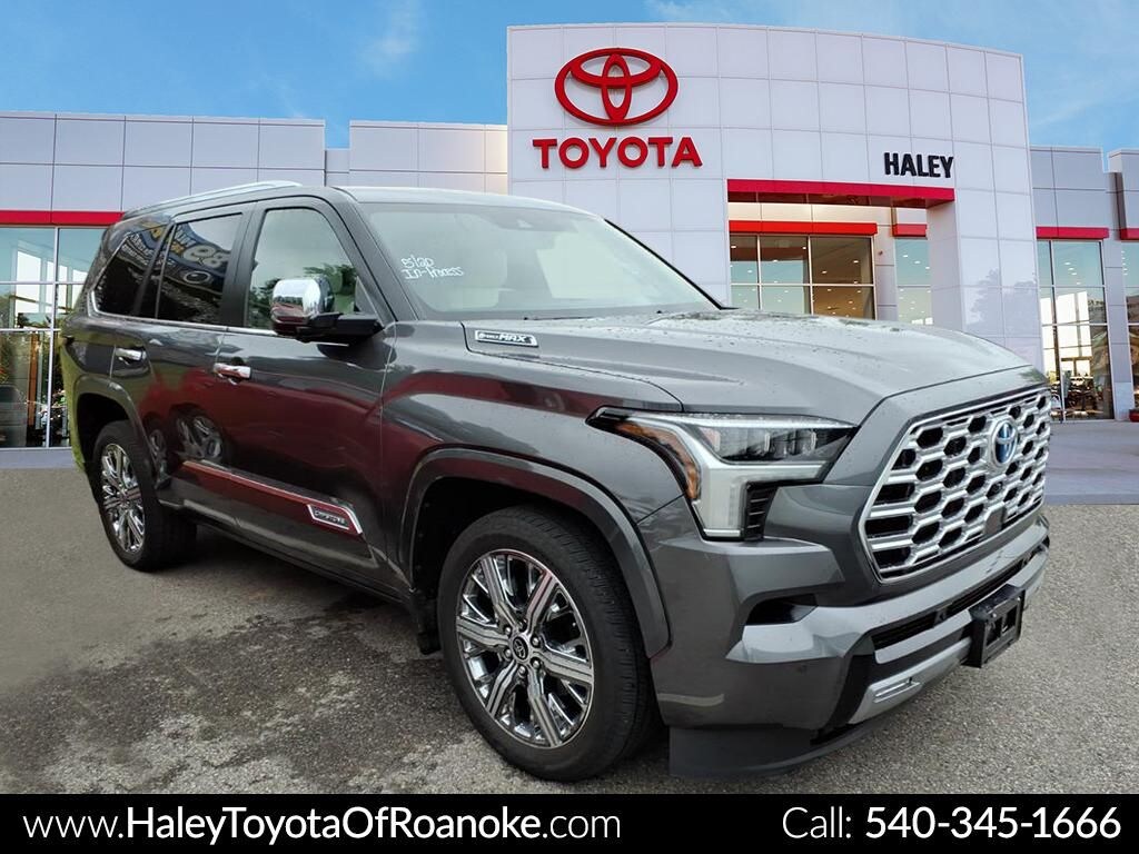 Certified 2024 Toyota Sequoia Capstone SUV