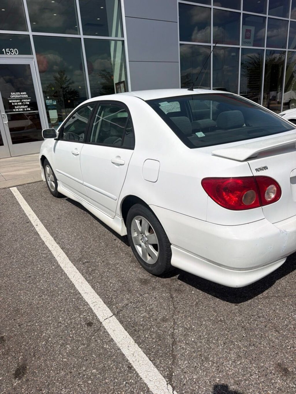 Used 2008 Toyota Corolla S Sedan