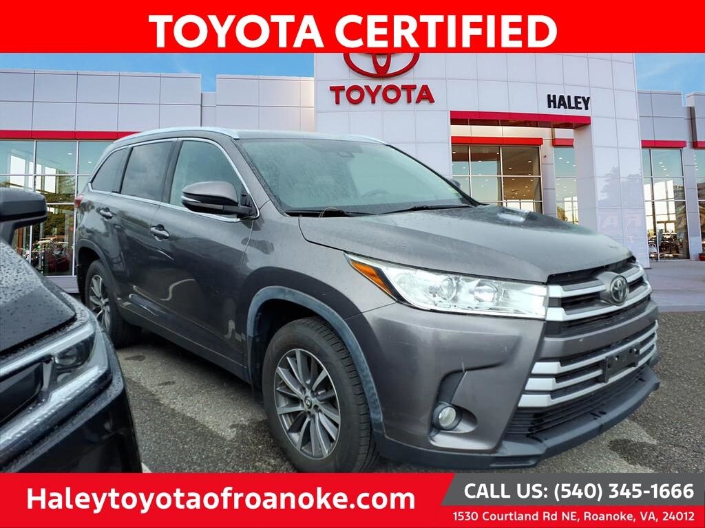 Certified 2019 Toyota Highlander XLE SUV