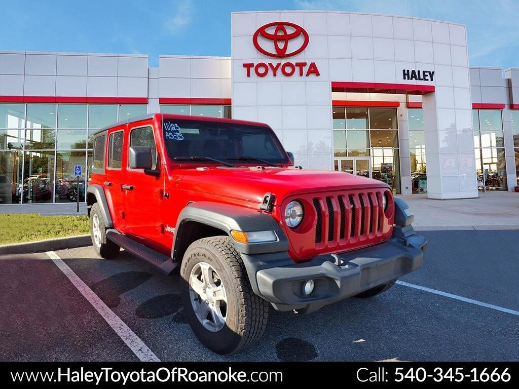 Used 2019 Jeep Wrangler Unlimited Sport 4x4 SUV