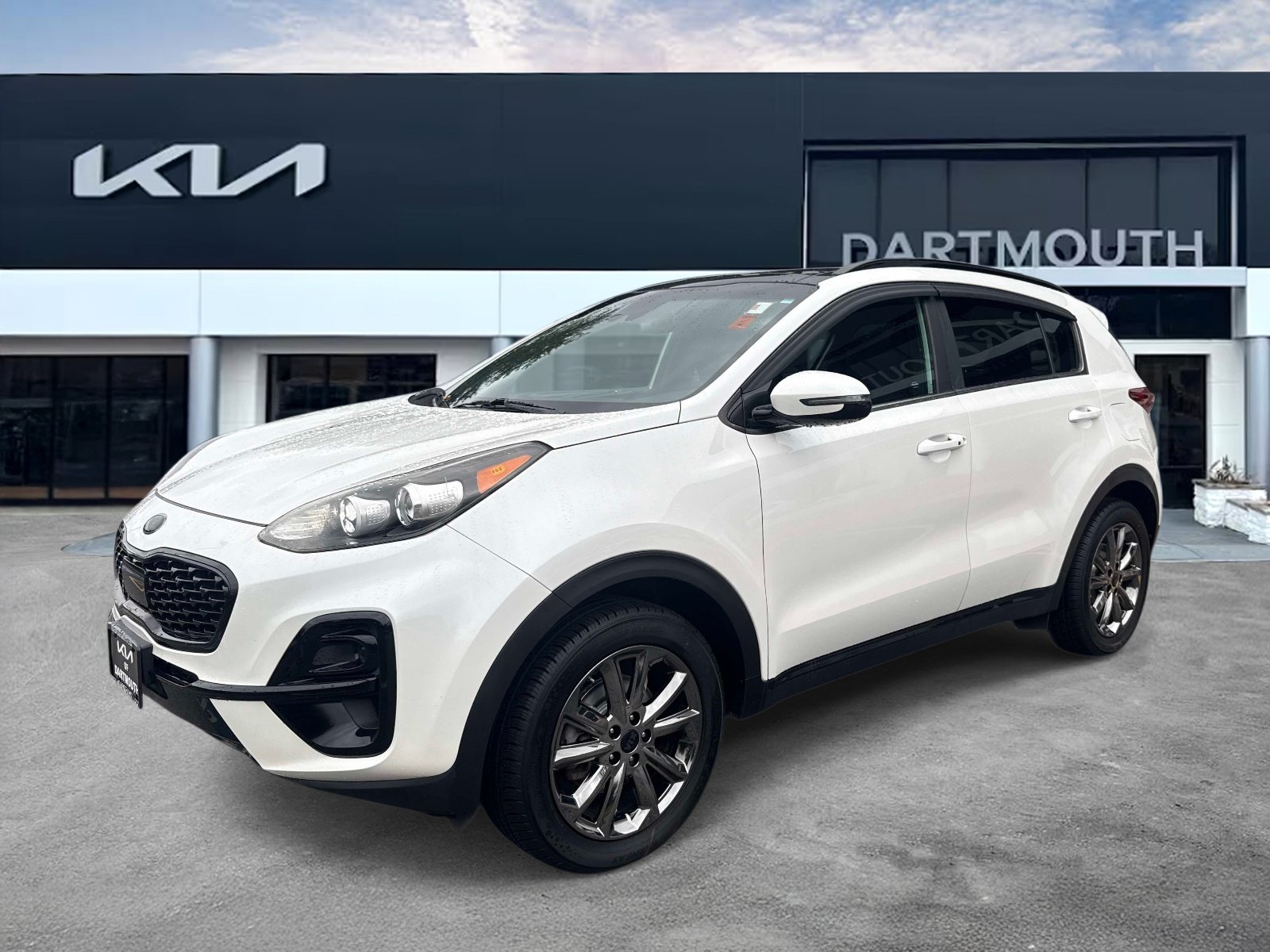 Used 2022 Kia Sportage Nightfall with VIN KNDP6CAC2N7026296 for sale in Dartmouth, MA