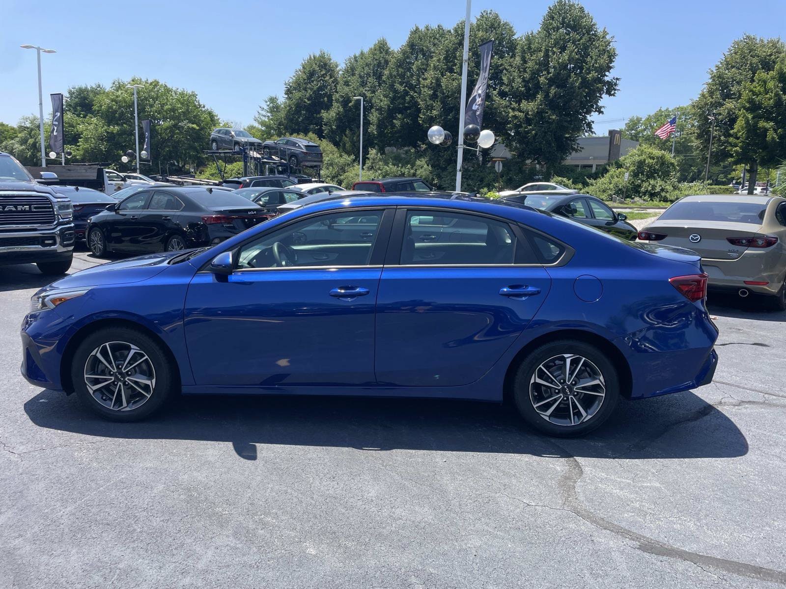Used 2023 Kia Forte LXS with VIN 3KPF24AD5PE548879 for sale in Dartmouth, MA