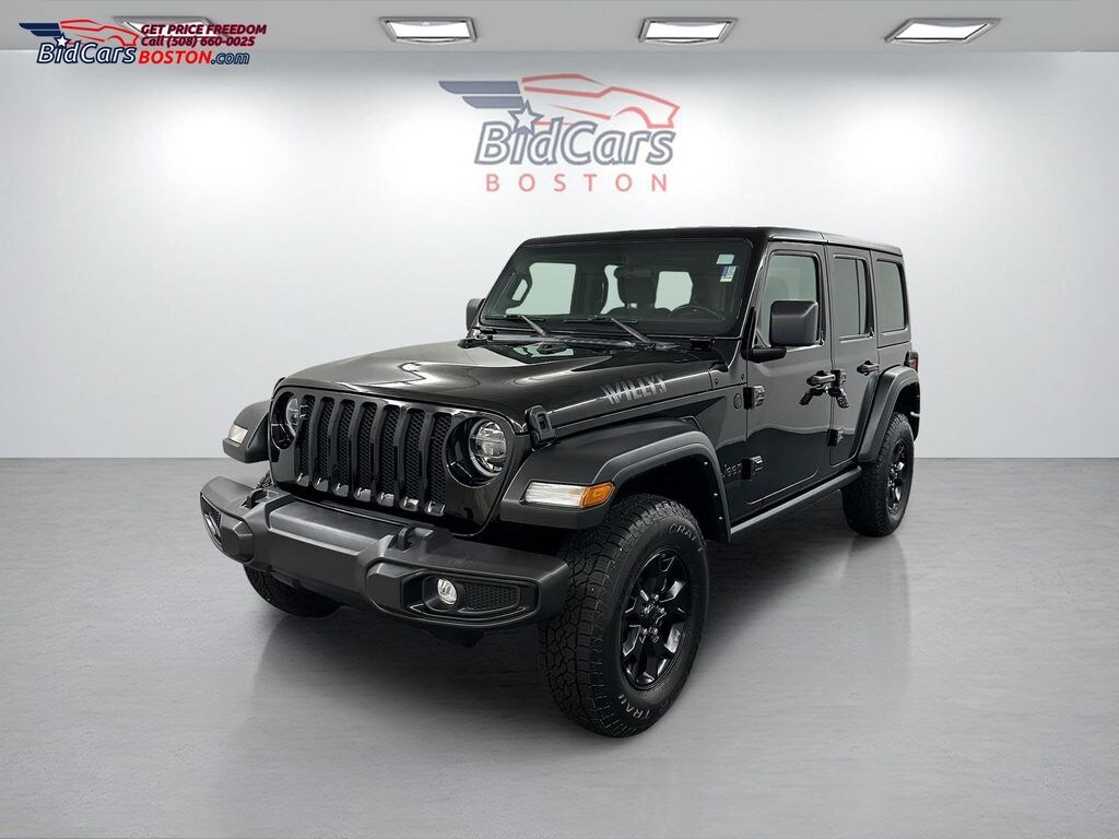Used 2022 Jeep Wrangler Unlimited Willys SUV