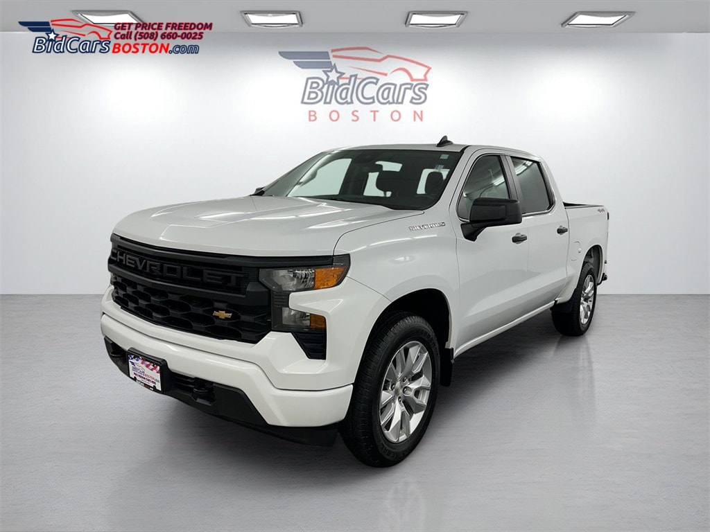 Used 2022 Chevrolet Silverado 1500 Custom Truck Crew Cab