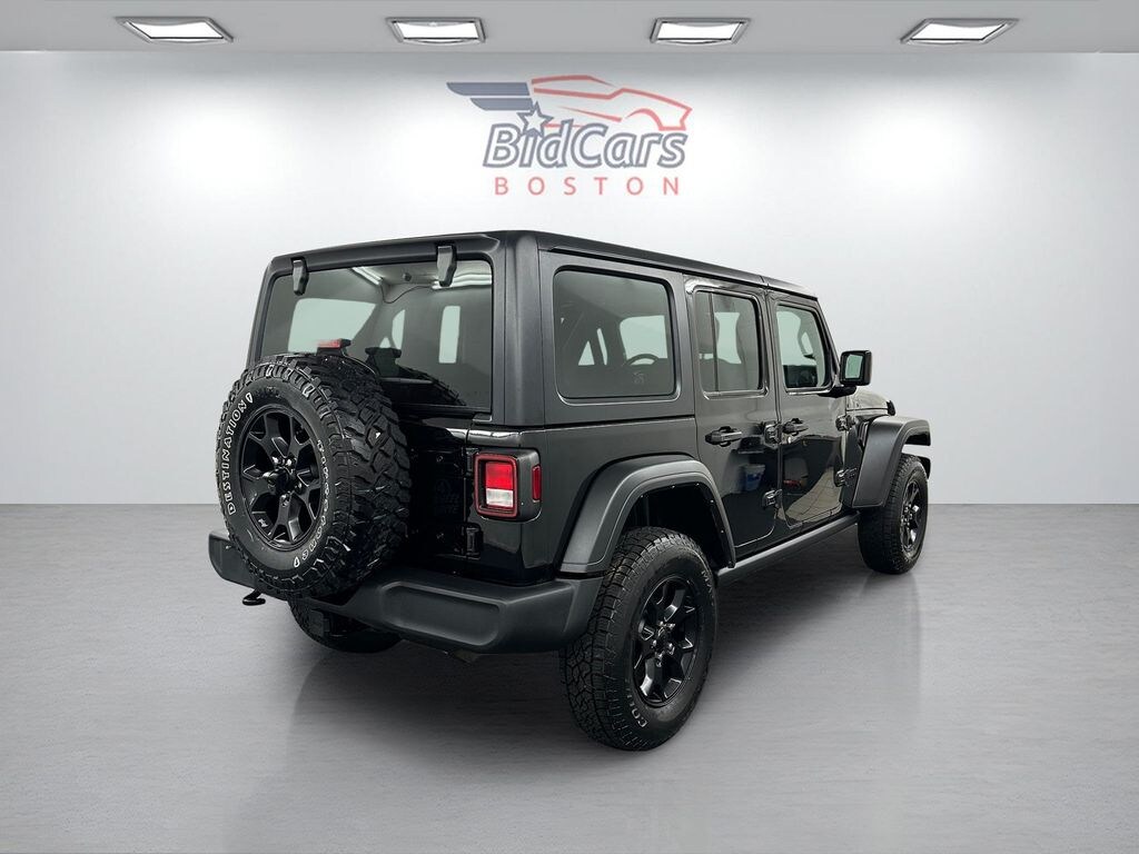 Used 2022 Jeep Wrangler Unlimited Willys SUV