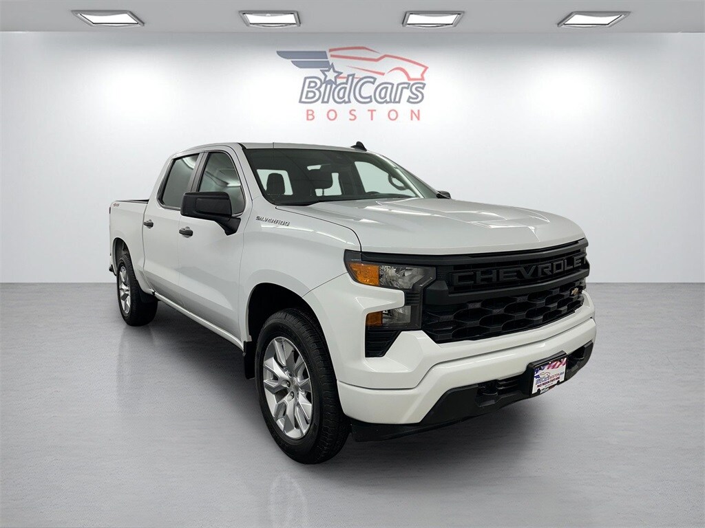 Used 2022 Chevrolet Silverado 1500 Custom Truck Crew Cab