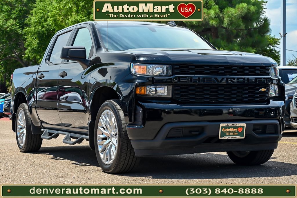 Used 2021 Chevrolet Silverado 1500 Custom Truck Crew Cab