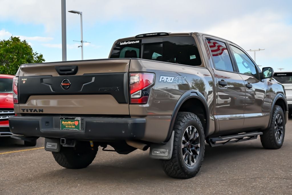 Used 2021 Nissan Titan PRO-4X Truck Crew Cab