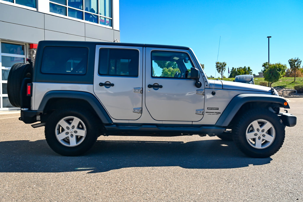 Used 2018 Jeep Wrangler JK Unlimited Sport 4x4 SUV