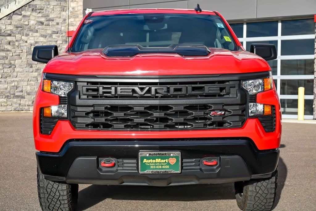Used 2024 Chevrolet Silverado 1500 Custom Trail Boss Truck Crew Cab