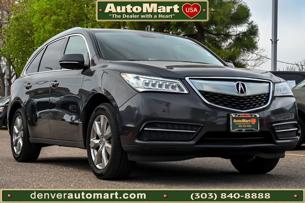 2015 Acura MDX Advance and Entertainment Package
