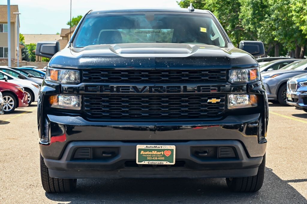 Used 2021 Chevrolet Silverado 1500 Custom Truck Crew Cab