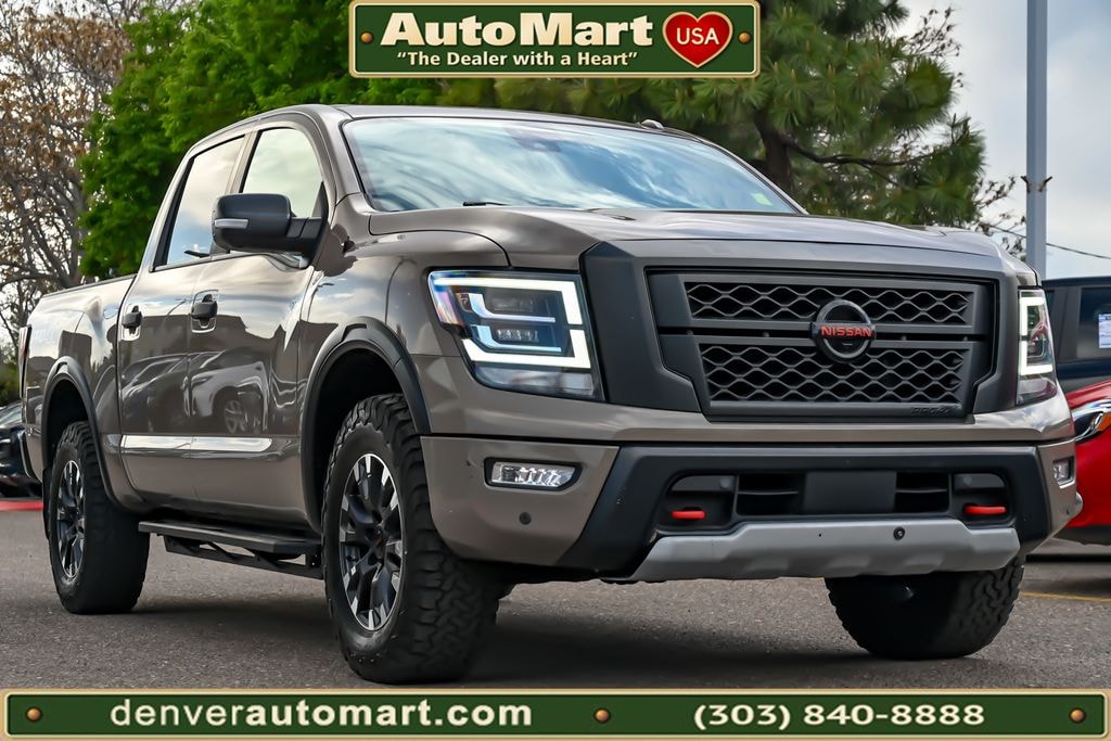 Used 2021 Nissan Titan PRO-4X Truck Crew Cab