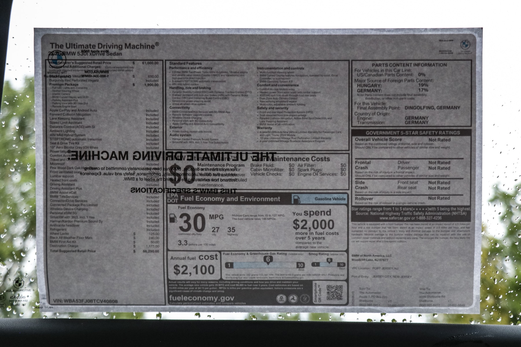 2026 BMW 5 Series 530i - Photo 14