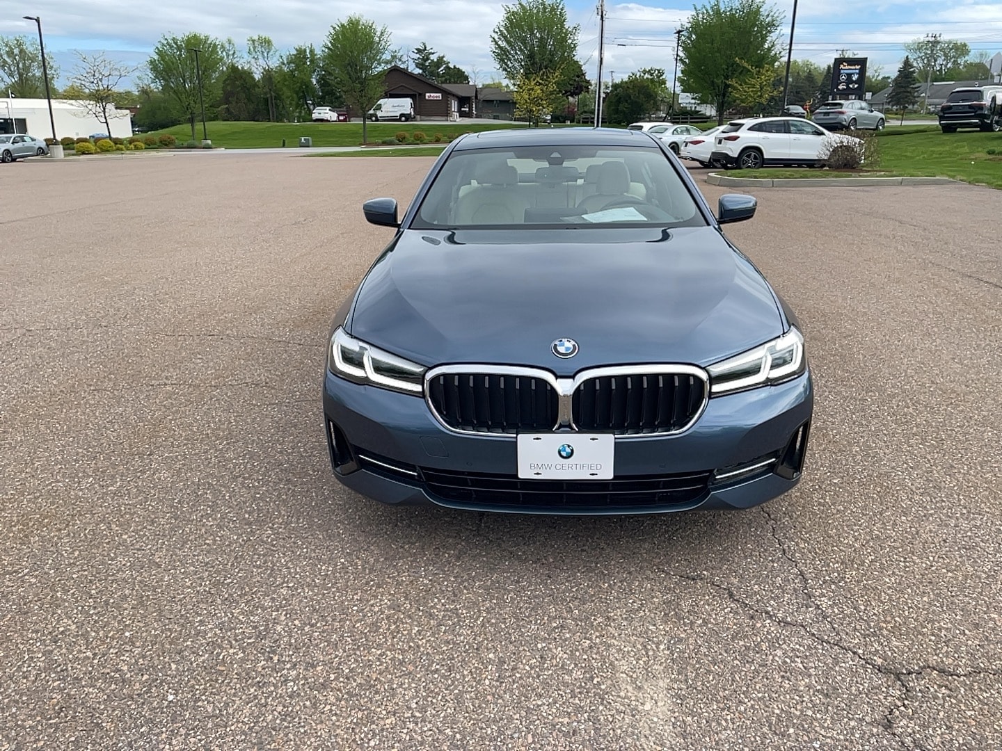 Certified 2023 BMW 5 Series 530i with VIN WBA13BJ02PCL98453 for sale in Shelburne, VT