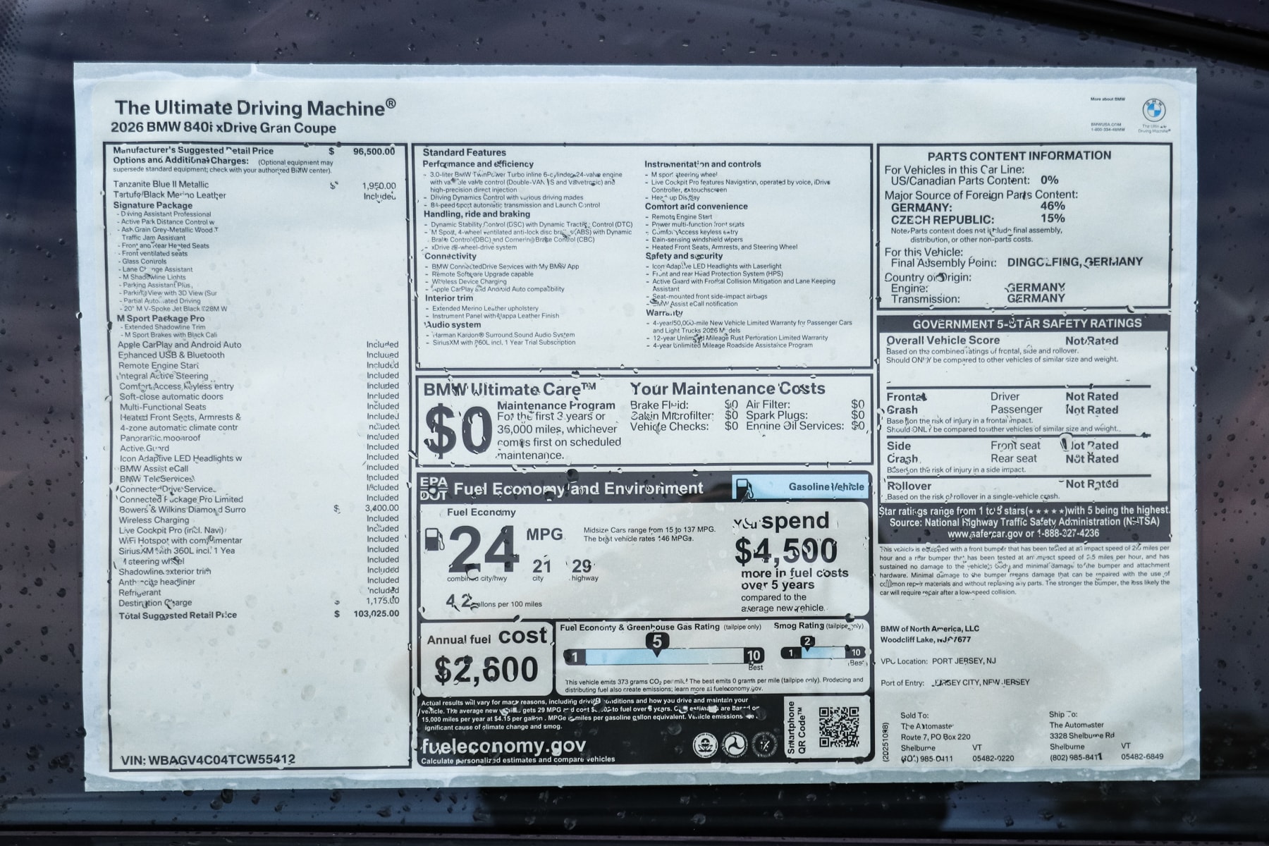 2026 BMW 8 Series 840i - Photo 18