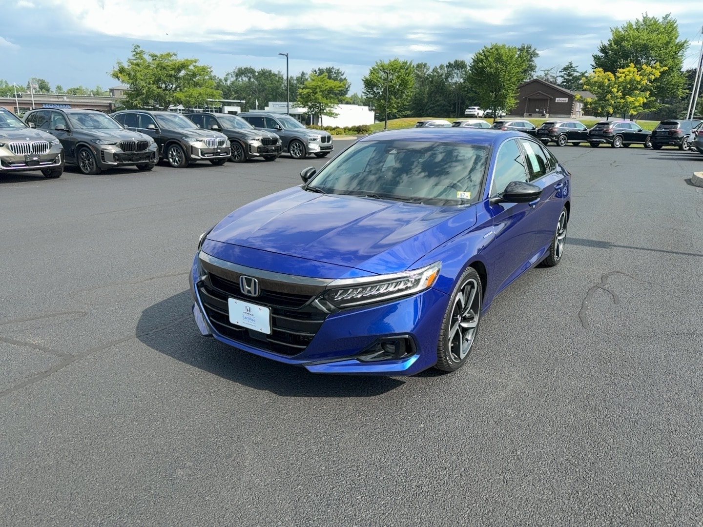 Still Night Pearl 2022 Honda Accord Hybrid Sedan Front-Wheel Drive Automatic