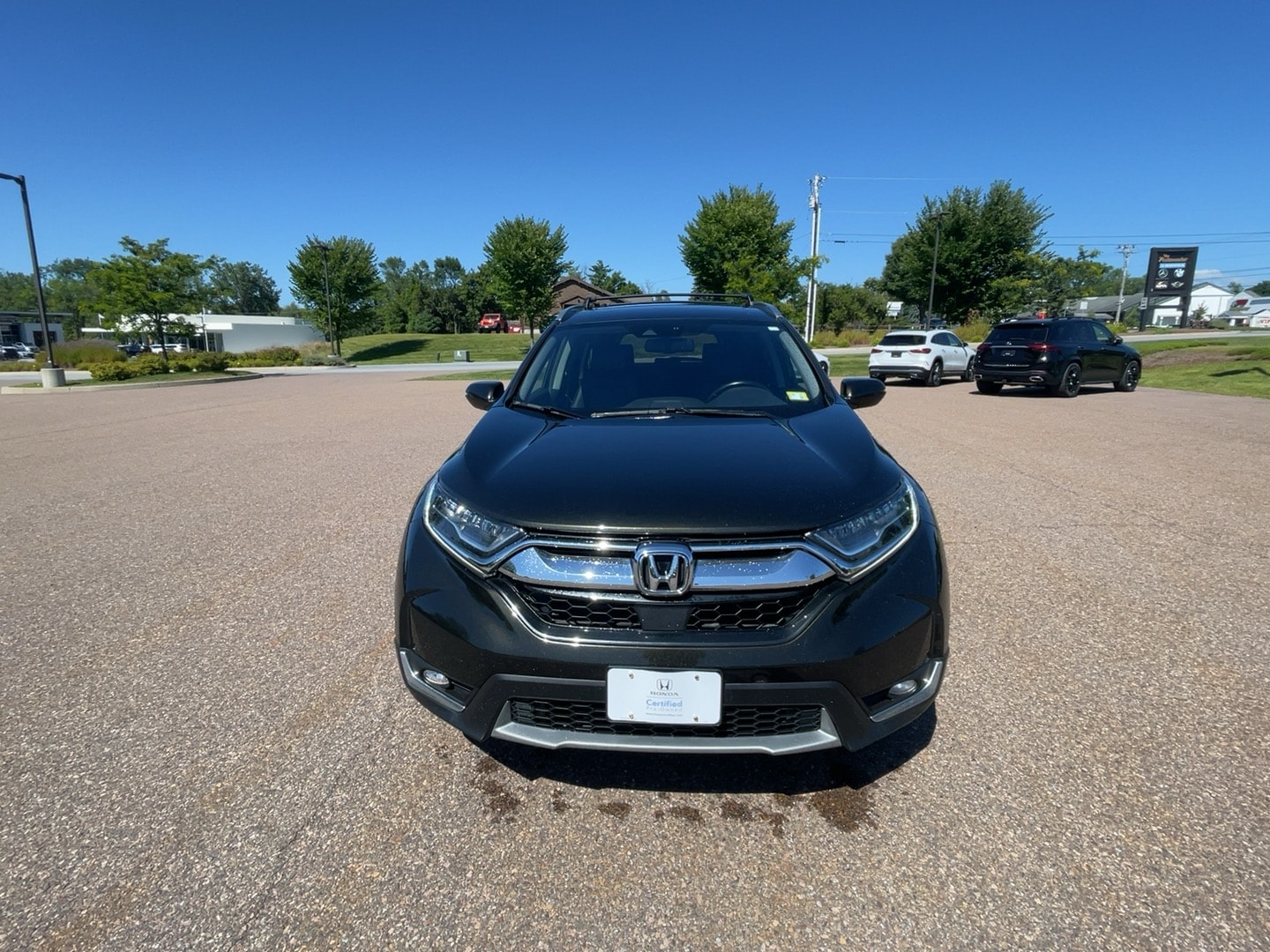 Certified 2018 Honda CR-V Touring with VIN 7FARW2H97JE100821 for sale in Shelburne, VT