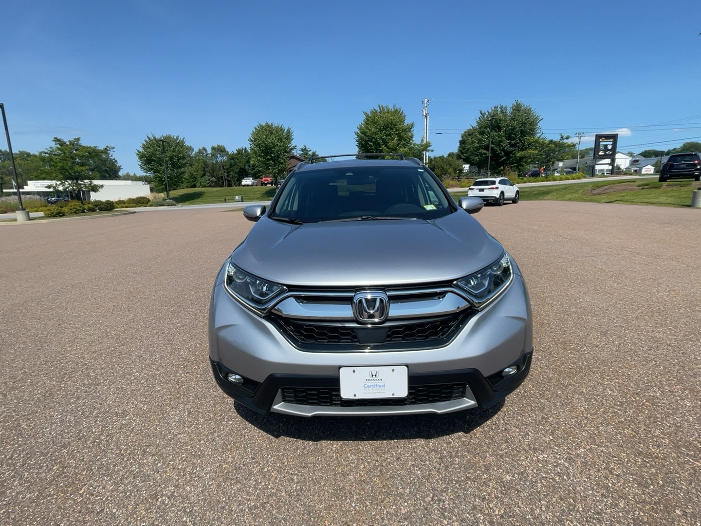 Certified 2019 Honda CR-V EX-L with VIN 2HKRW2H8XKH664159 for sale in Shelburne, VT