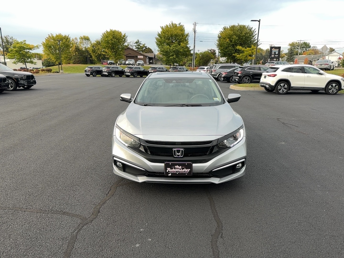 Certified 2020 Honda Civic EX with VIN 19XFC1F35LE201378 for sale in Shelburne, VT