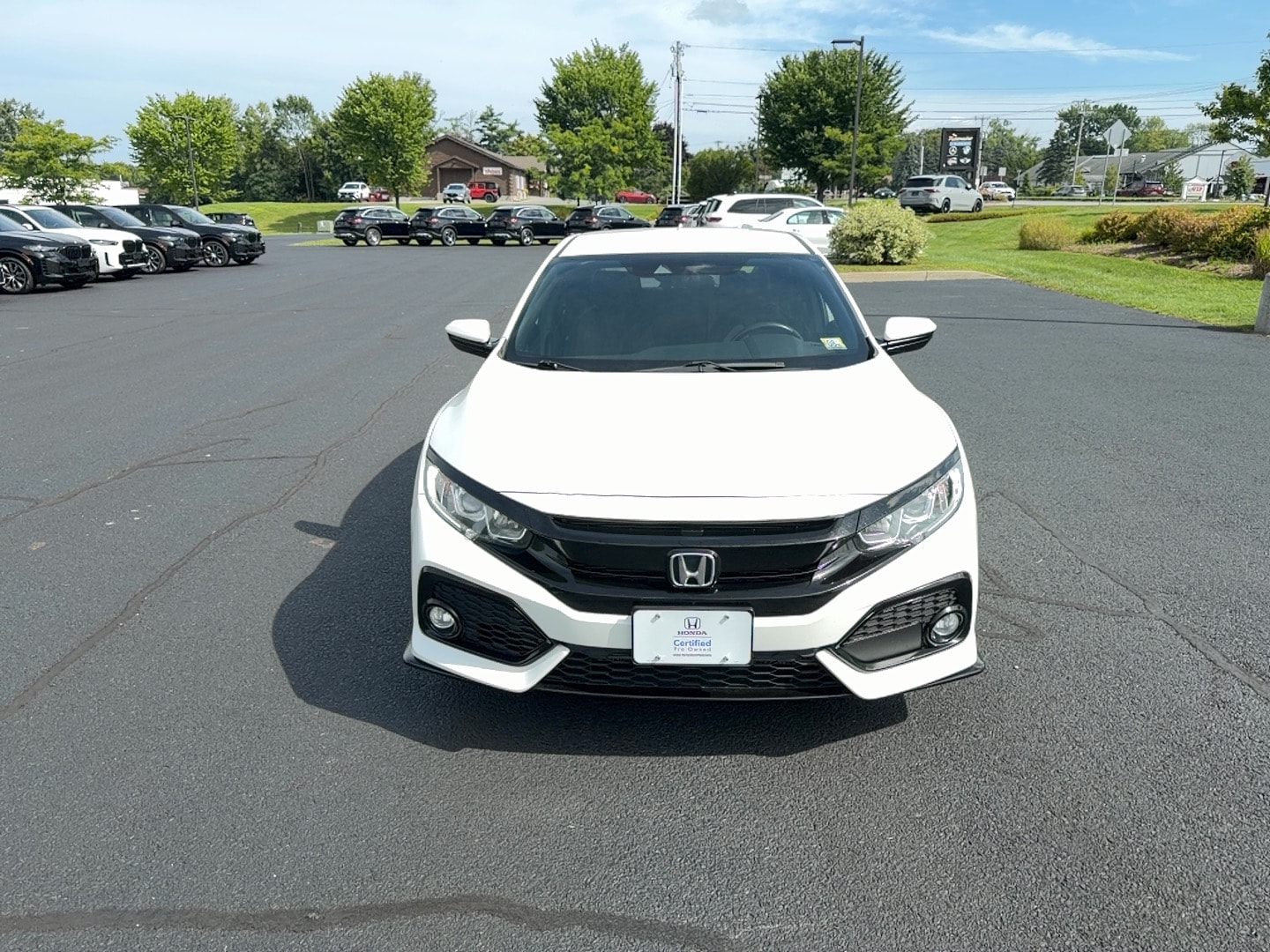 Certified 2019 Honda Civic Hatchback Sport with VIN SHHFK7H41KU210324 for sale in Shelburne, VT