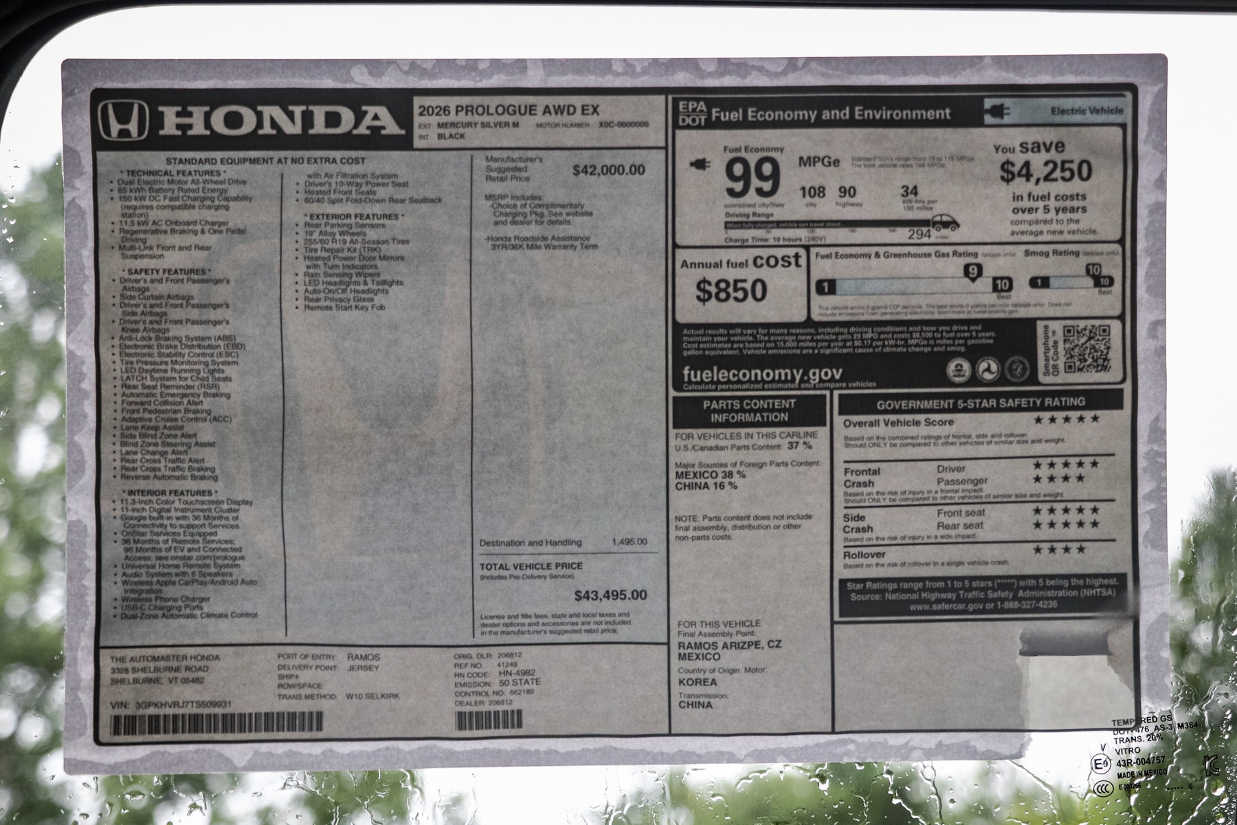 2026 Honda Prologue EX - Photo 16