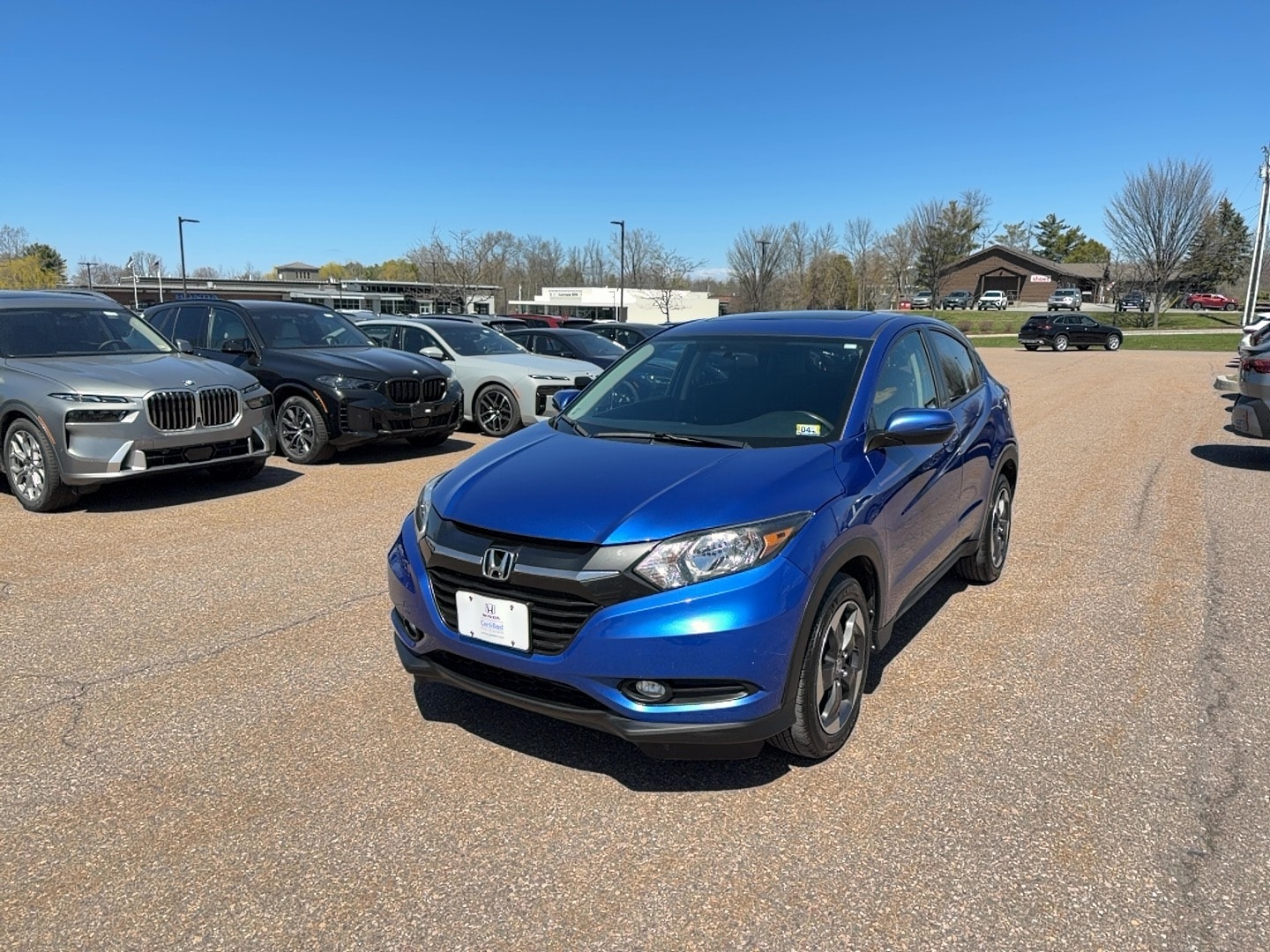 Certified 2018 Honda HR-V EX with VIN 3CZRU6H55JM717047 for sale in Shelburne, VT