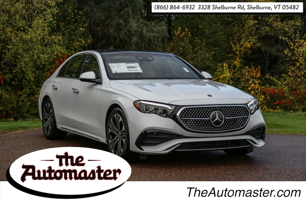 New 2026 Mercedes-Benz E-Class 4MATIC Sedan