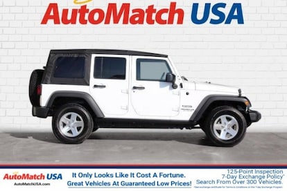 Used 2015 Jeep Wrangler Unlimited For Sale at Sonic Automotive | VIN:  1C4BJWDG3FL635947