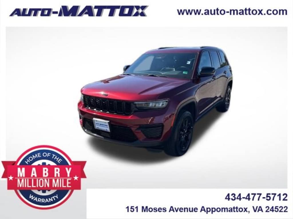 Used 2024 Jeep Grand Cherokee Altitude X SUV