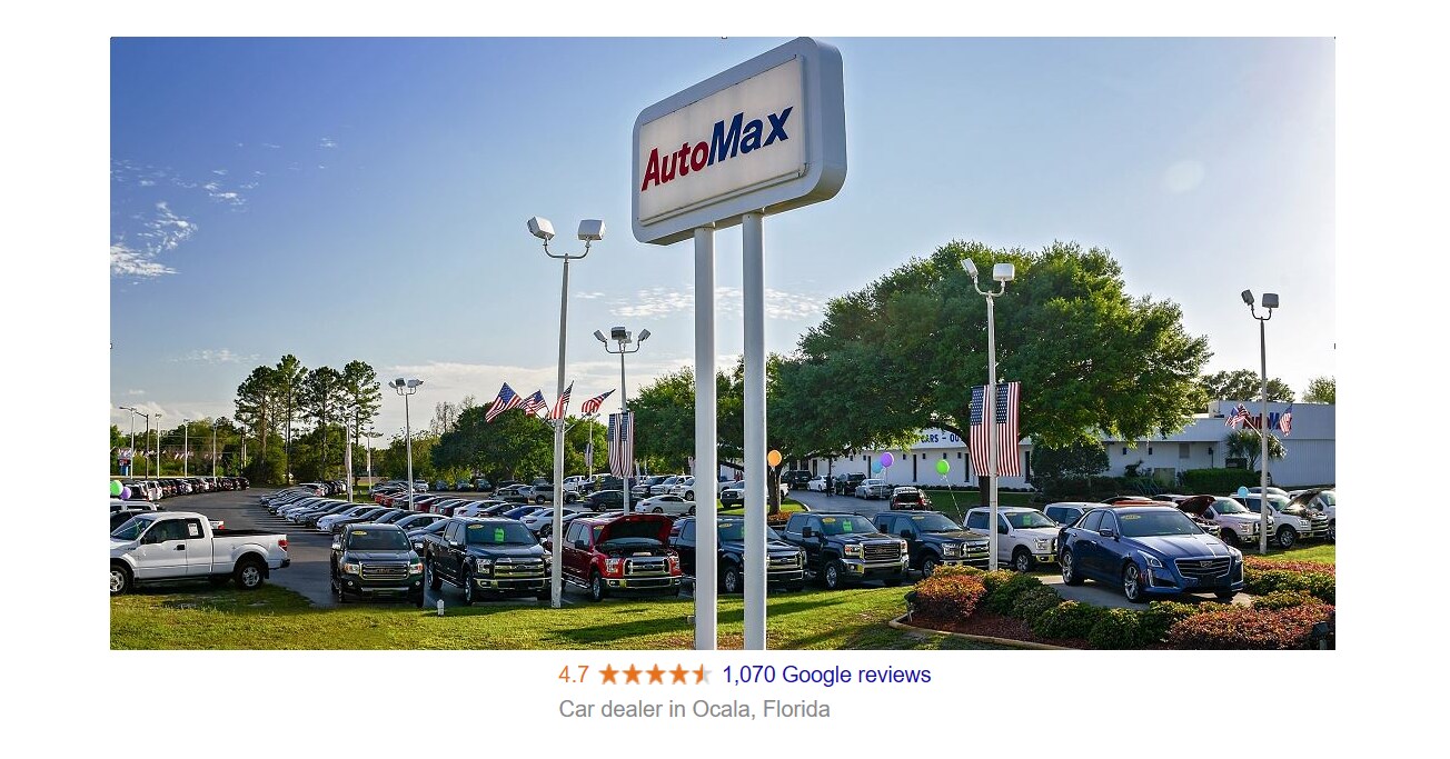 AutoMax Ocala Used Car Dealer near Lady Lake, Leesburg, & Orlando