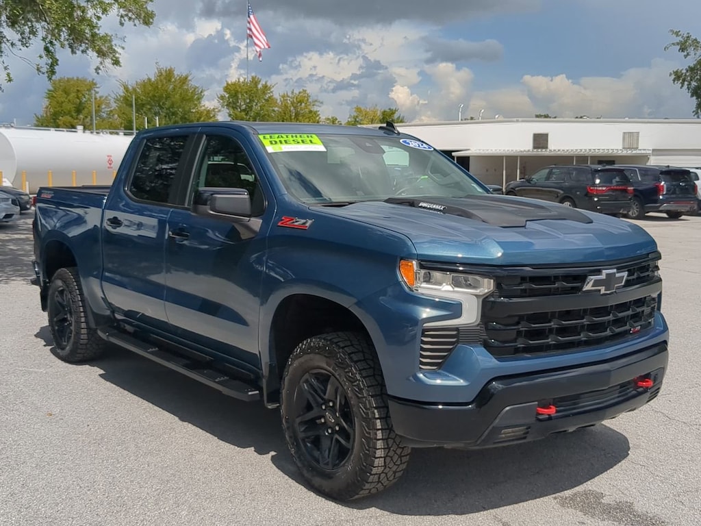 Used 2024 Chevrolet Silverado 1500 LT Trail Boss Truck Crew Cab