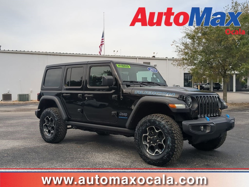 Used 2023 Jeep Wrangler 4xe Rubicon SUV