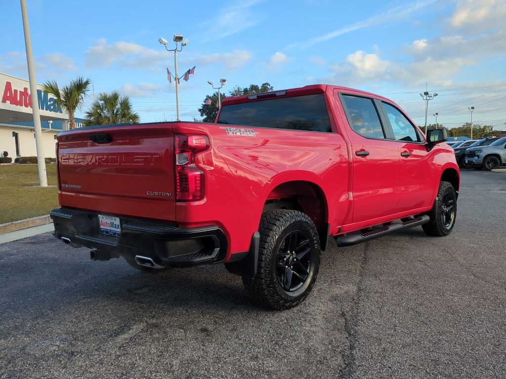 Used 2024 Chevrolet Silverado 1500 Custom Trail Boss Truck Crew Cab