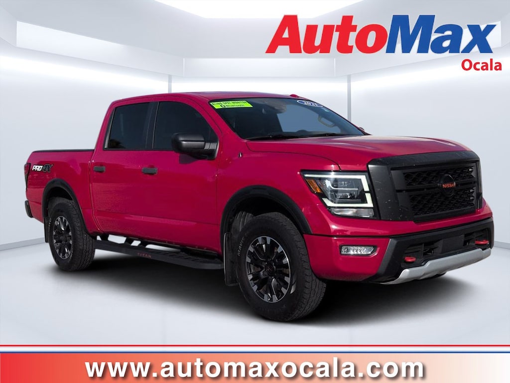 Used 2021 Nissan Titan PRO-4X Truck Crew Cab