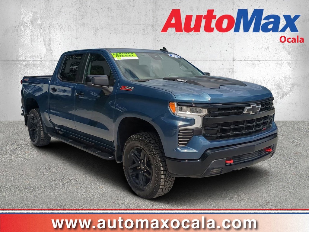 Used 2024 Chevrolet Silverado 1500 LT Trail Boss Truck Crew Cab