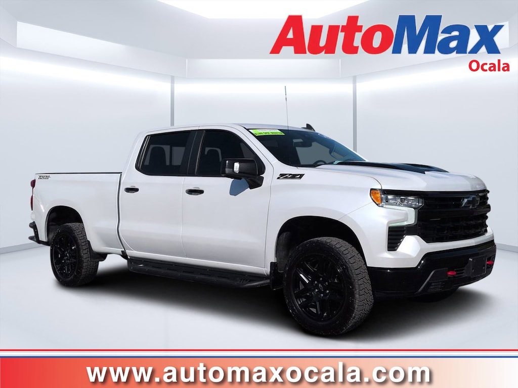 Used 2023 Chevrolet Silverado 1500 LT Trail Boss Truck Crew Cab