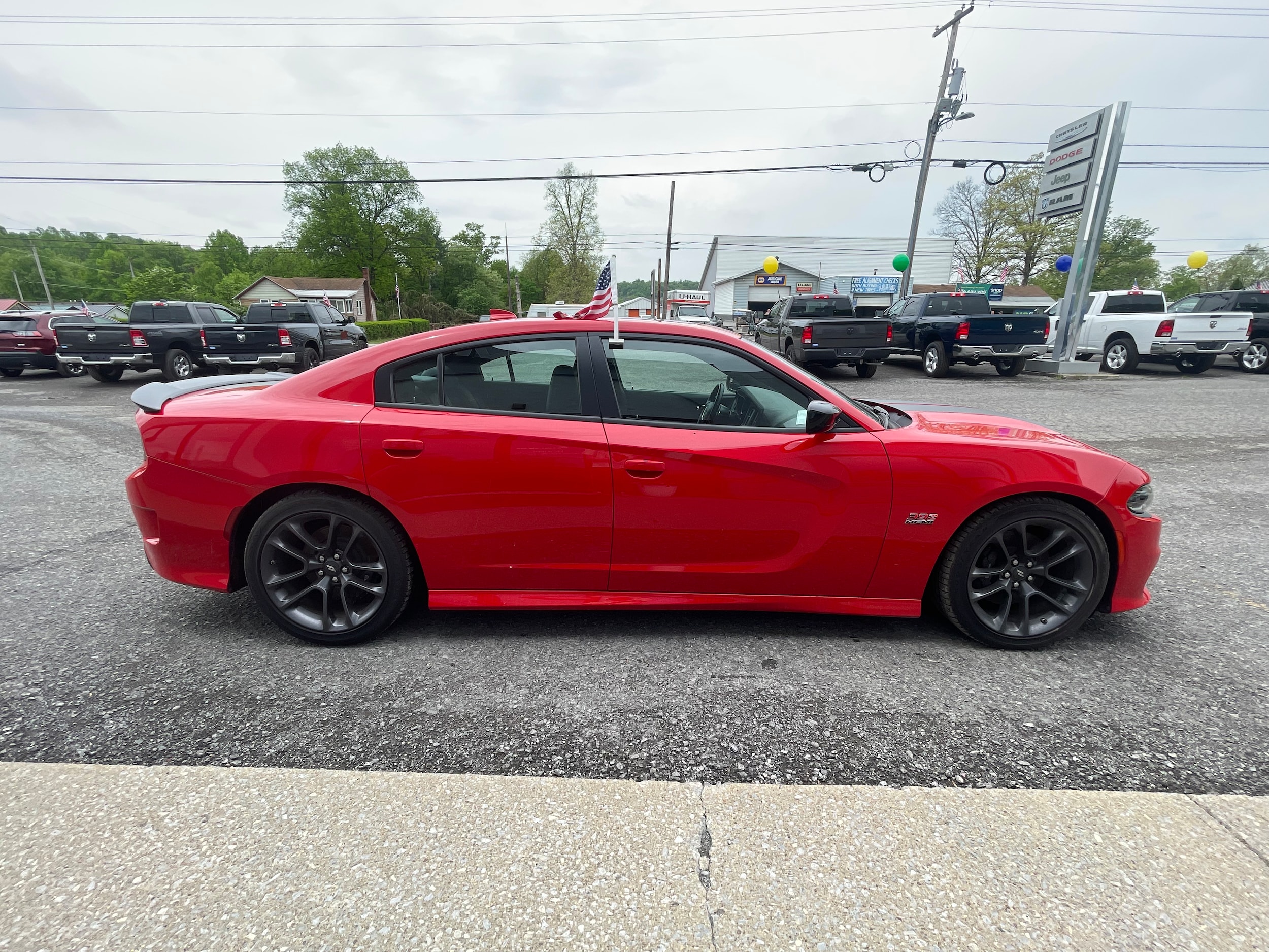 Used 2023 Dodge Charger Scat Pack with VIN 2C3CDXGJ1PH572780 for sale in Kingwood, WV