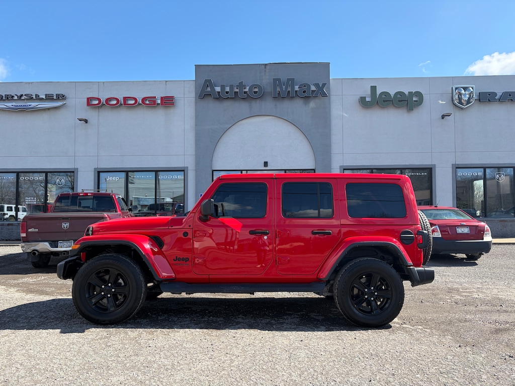 Used 2022 Jeep Wrangler Unlimited Sahara Altitude Unlimited Sahara Altitude 4x4