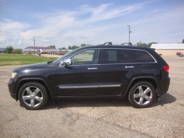 Used 2013 Jeep Grand Cherokee Overland with VIN 1C4RJFCT5DC636012 for sale in Milbank, SD