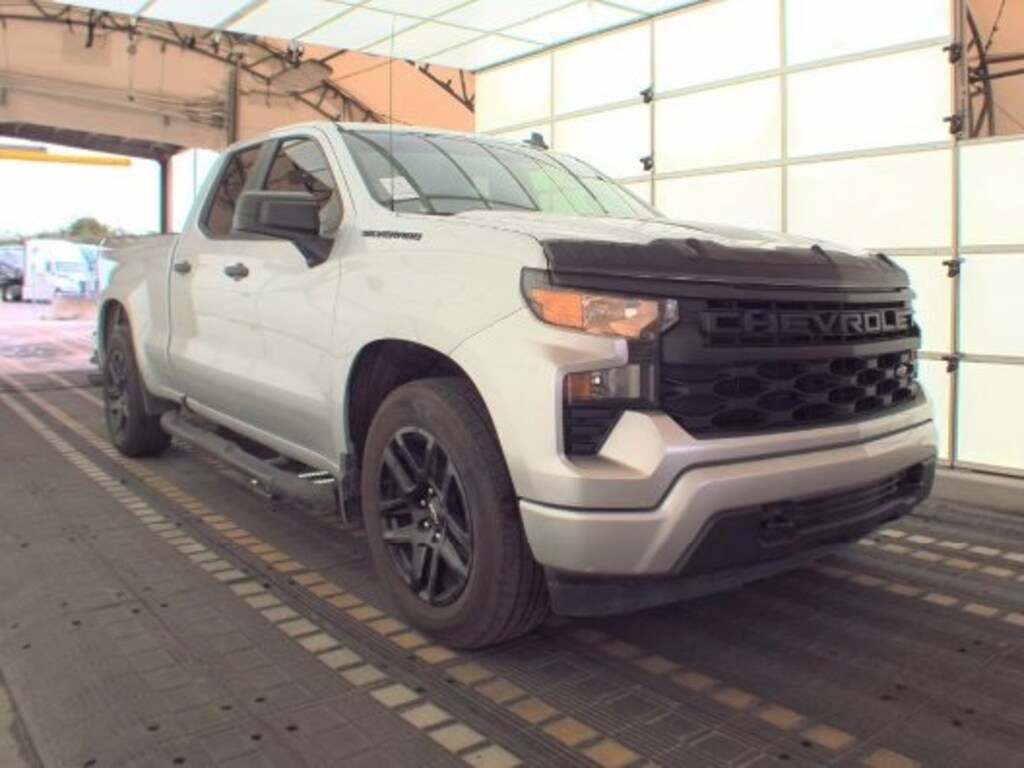 Certified 2022 Chevrolet Silverado 1500 Custom Truck Double Cab