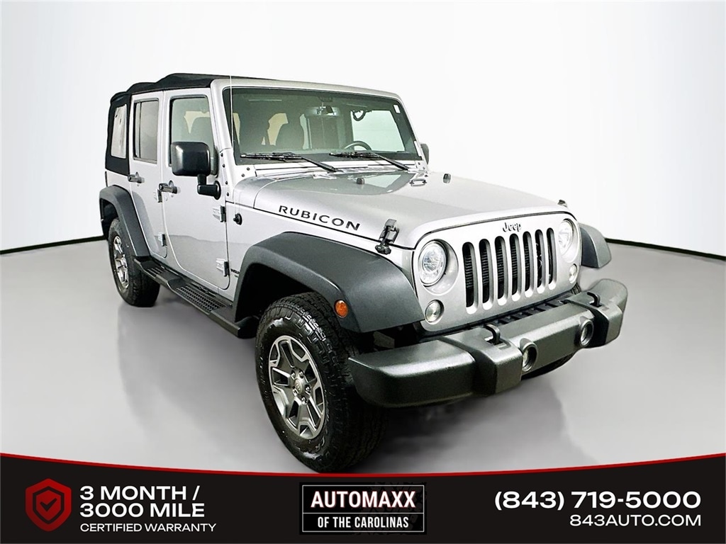 Certified 2017 Jeep Wrangler JK Unlimited Unlimited Rubicon SUV