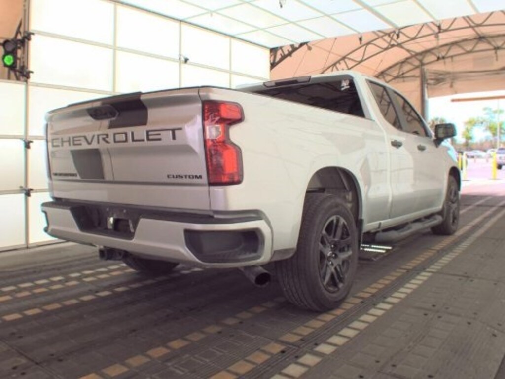 Certified 2022 Chevrolet Silverado 1500 Custom Truck Double Cab