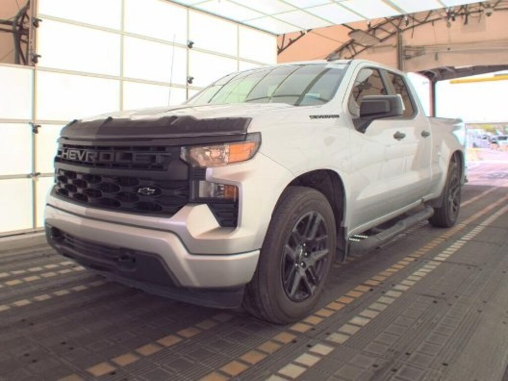 Certified 2022 Chevrolet Silverado 1500 Custom Truck Double Cab
