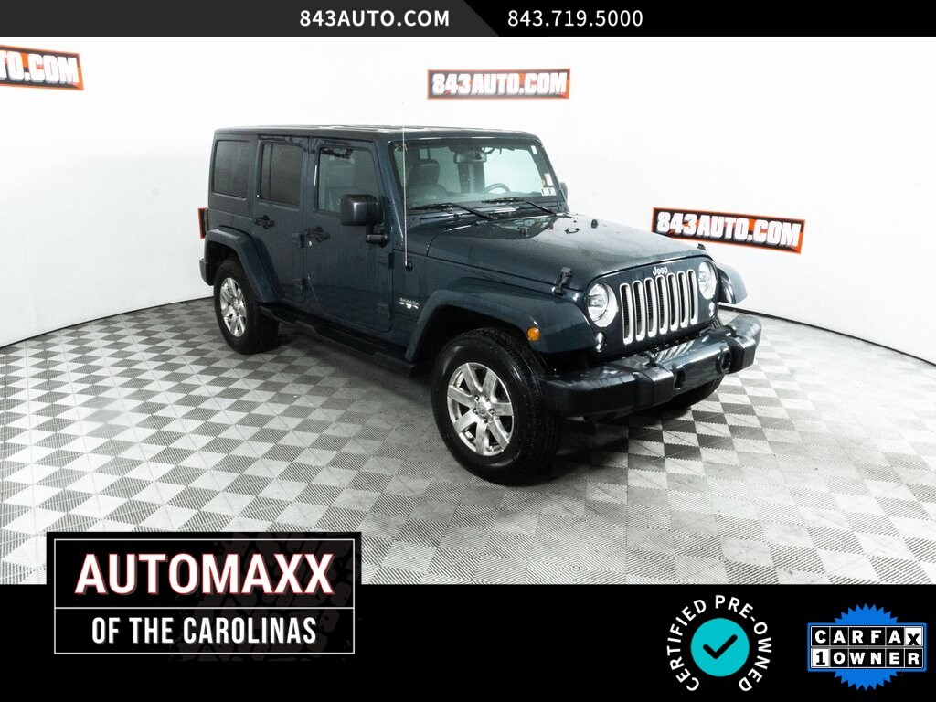Certified 2016 Jeep Wrangler JK Unlimited Unlimited Sahara SUV